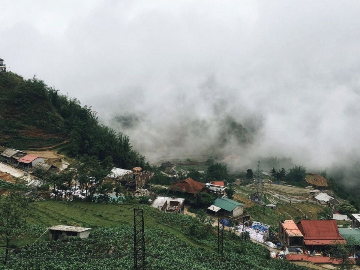 Sapa mùa mưa trở nên thật nên thơ